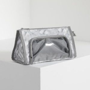 Thirty-One Get Creative Double Pouch - Mystic Grey